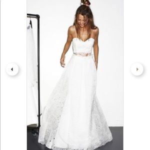 RIME ARODAKY Osella Ella Two Piece Wedding Gown